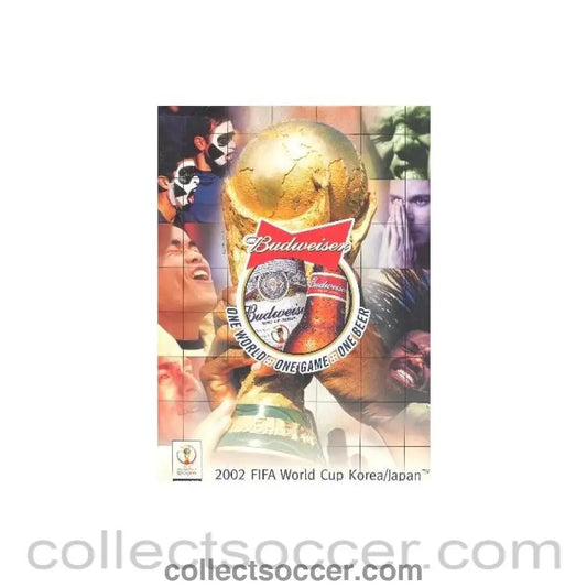 2002 World Cup Budweiser - Official Sponsor of the Games - press pack - Collect Soccer