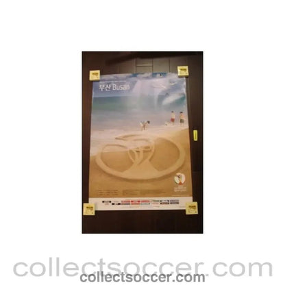 2002 World Cup Busan poster - Collect Soccer
