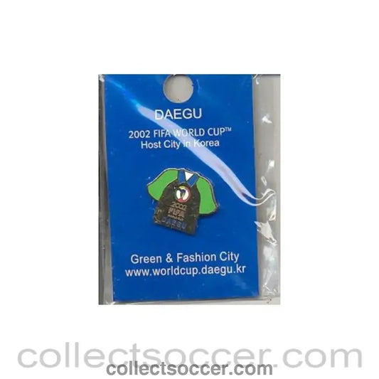 2002 World Cup Daegu - Green & Fashion City - badge