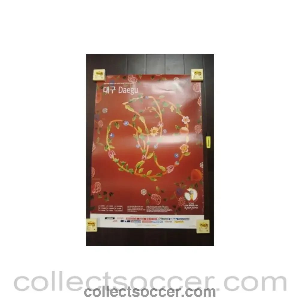 2002 World Cup Daegu poster - Collect Soccer