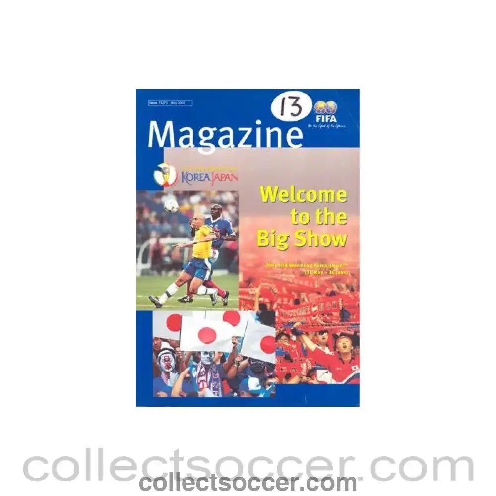 2002 World Cup - FIFA Magazine of May 2002 - Collect Soccer
