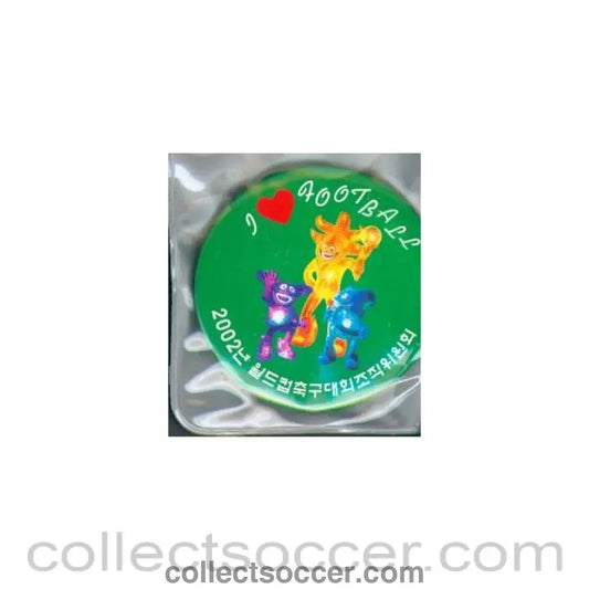 2002 World Cup Green Pin - Collect Soccer