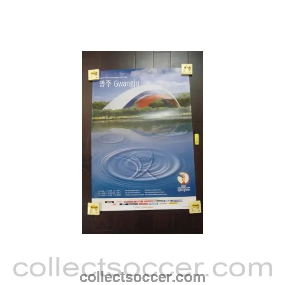 2002 World Cup Gwangju poster - Collect Soccer