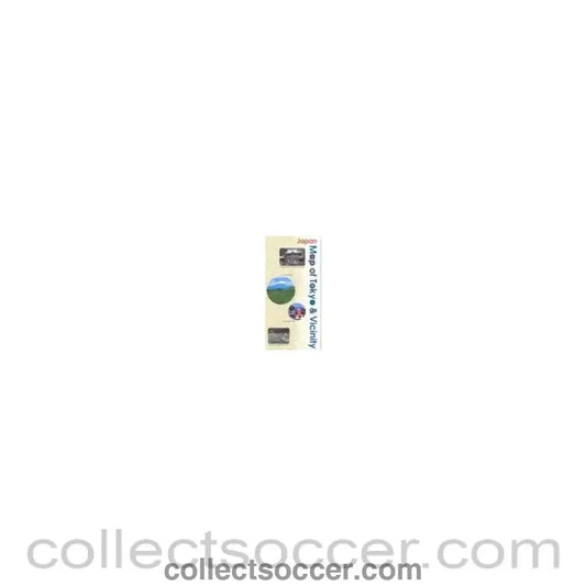2002 World Cup - Japan Map of Tokyo & Vicinity - Collect Soccer