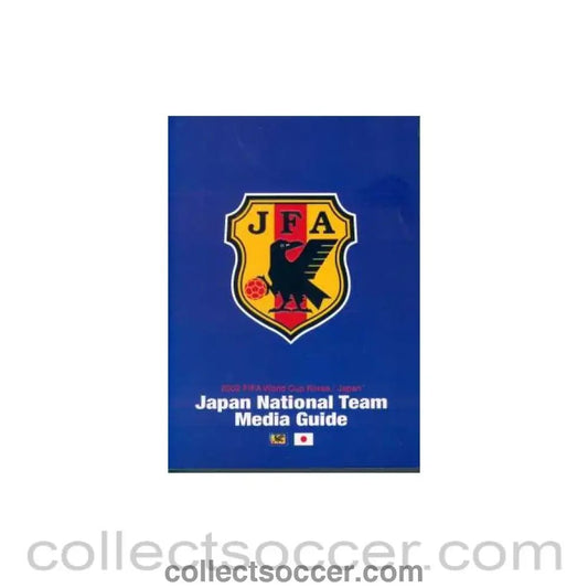 2002 World Cup Japan National Team Media Guide - Collect Soccer