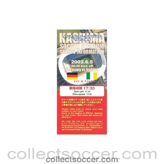 2002 World Cup Kashima Soccer Stadium Access Information
