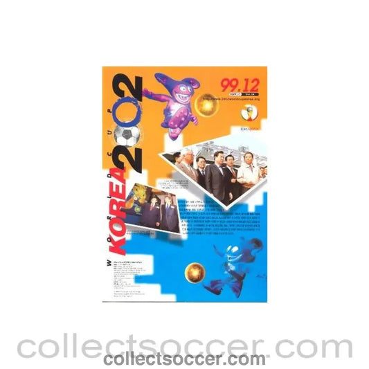 2002 World Cup Korea Japan Brochure No:99.12 - Collect Soccer