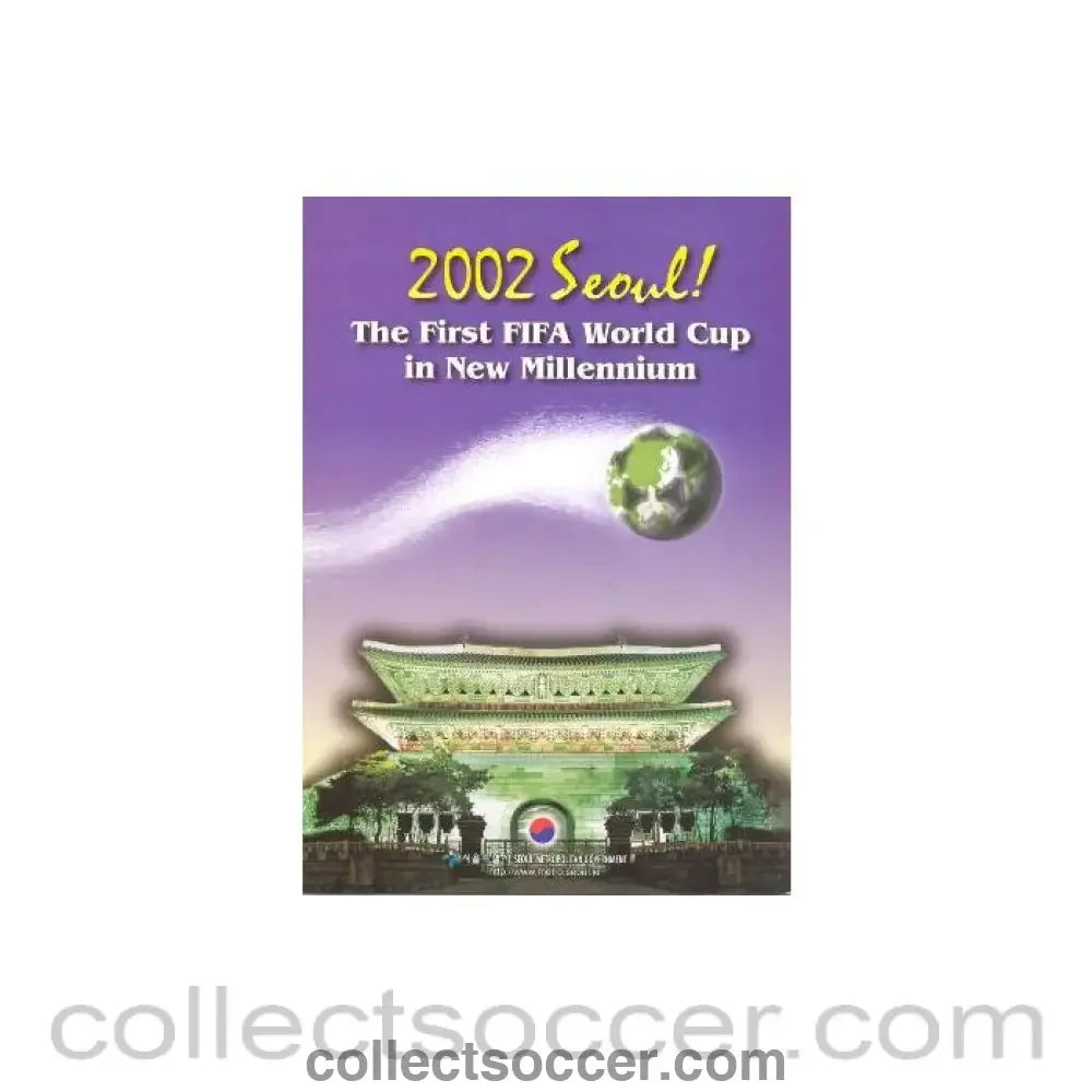 2002 World Cup Korea Japan Seoul 2002 The First World Cup In The New Millenium Brochure