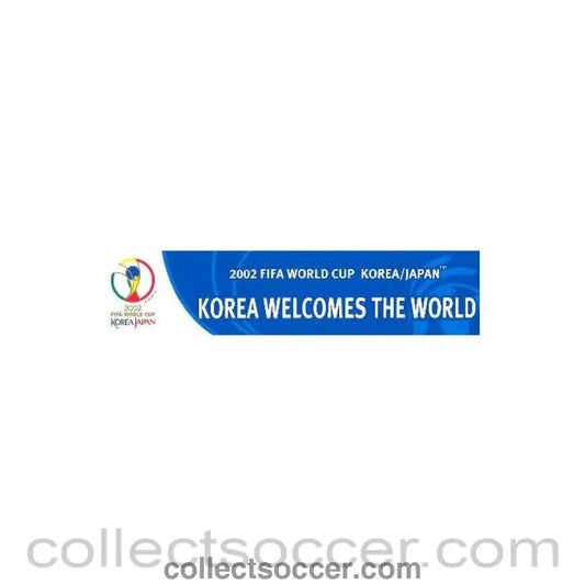 2002 World Cup long sticker - Collect Soccer