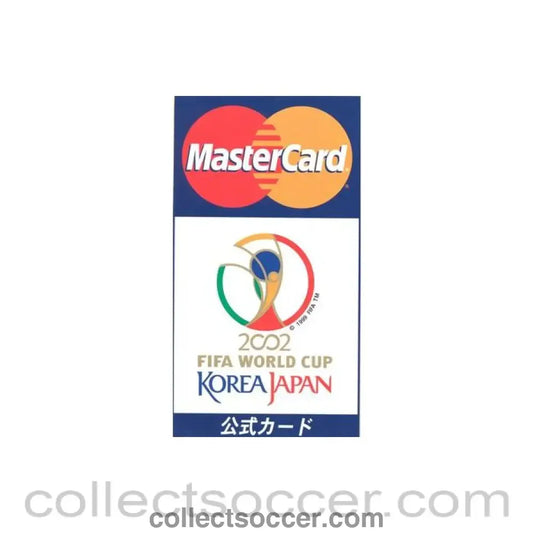 2002 World Cup - Master Card sticker