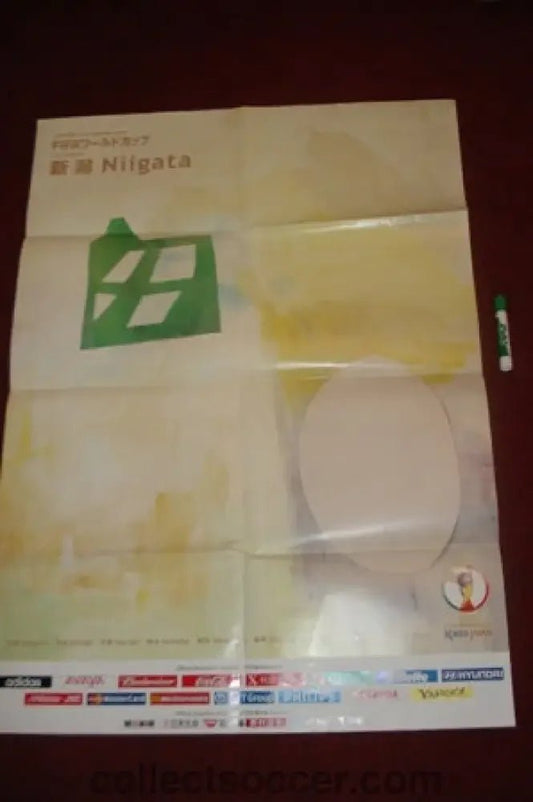 2002 World Cup Niigata Venu very large Poster 100 x 72 cm - Collect Soccer