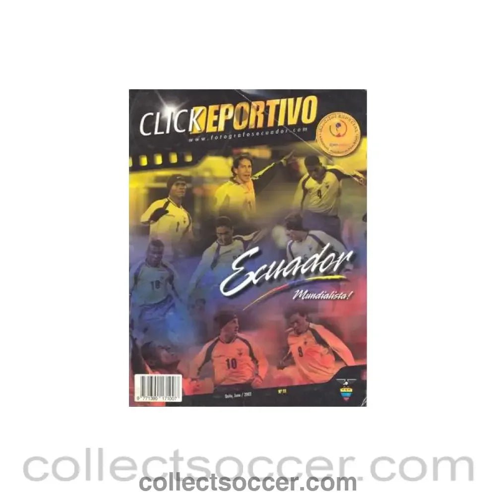 2002 World Cup Official Ecuador Media Guide. - Collect Soccer