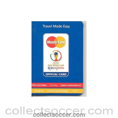 2002 World Cup Official Mastercard guide - Collect Soccer