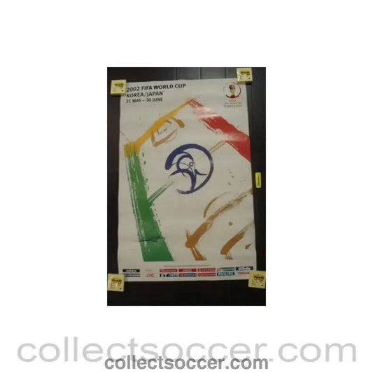 2002 World Cup Official Poster reduced price