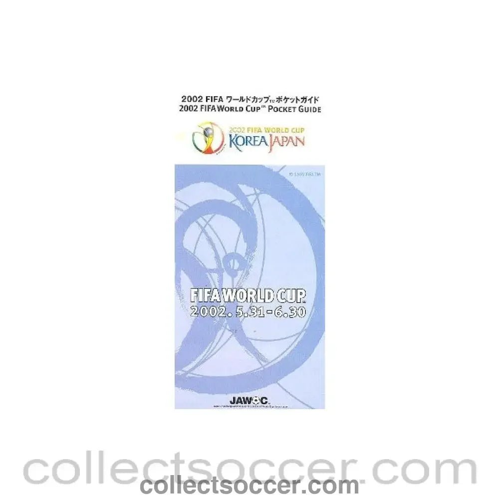 2002 World Cup Pocket Guide - Collect Soccer
