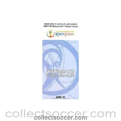 2002 World Cup Pocket Guide - Collect Soccer
