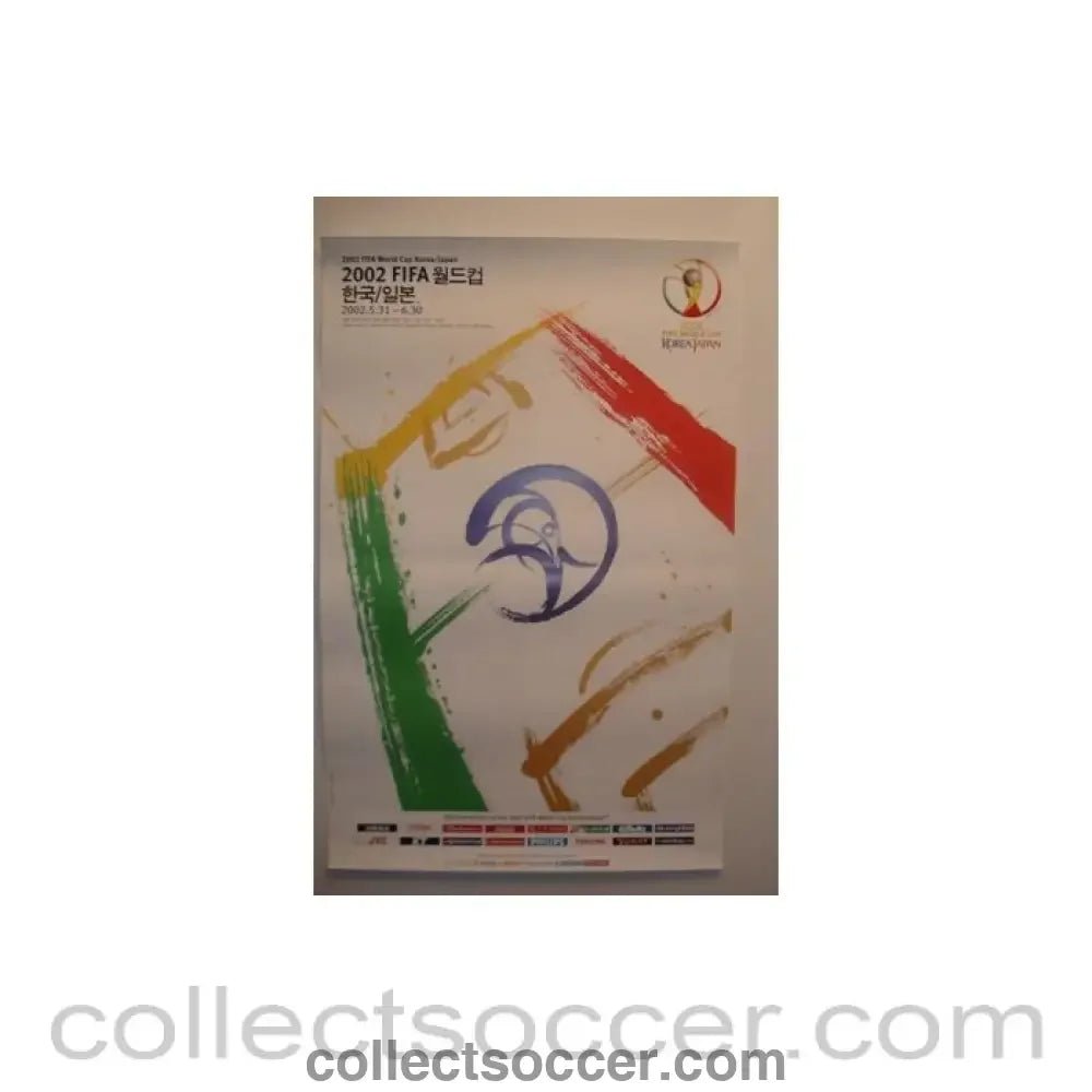 2002 World Cup Poster - Collect Soccer