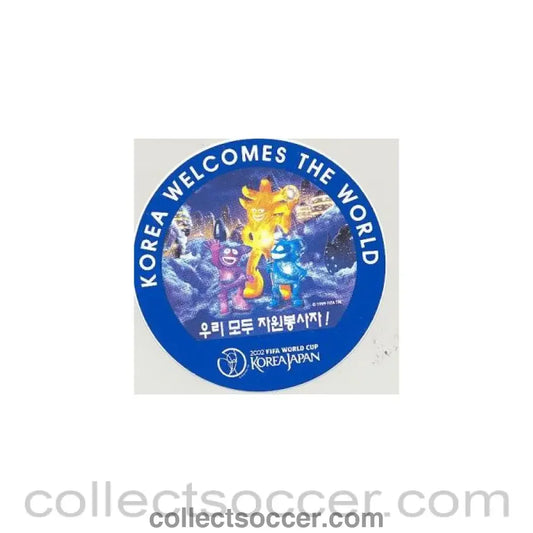 2002 World Cup round sticker