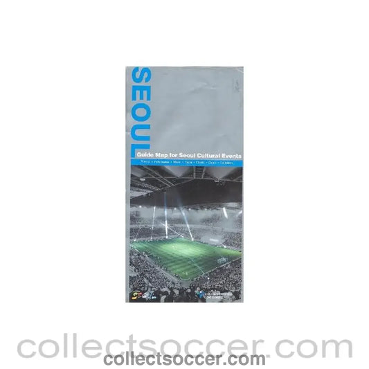 2002 World Cup - Seoul Guide Map For Seoul Cultural Events