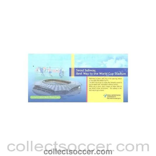 2002 World Cup Seoul tube map - Collect Soccer