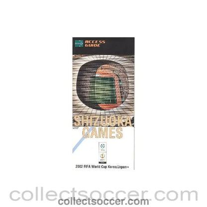 2002 World Cup Shizuoka Games Access Guide - Collect Soccer