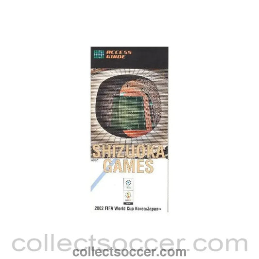 2002 World Cup Shizuoka Games Access Guide - Collect Soccer
