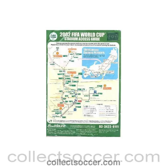 2002 World Cup Stadium Access Guide - Collect Soccer
