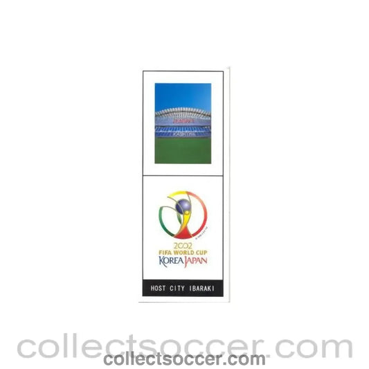 2002 World Cup sticker Host City Ibaraki
