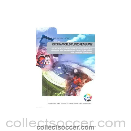 2002 World Cup - Suwon City guide without envelope - Collect Soccer