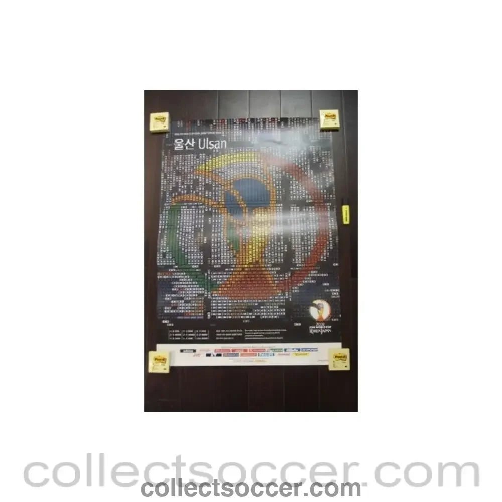2002 World Cup Ulsan poster - Collect Soccer