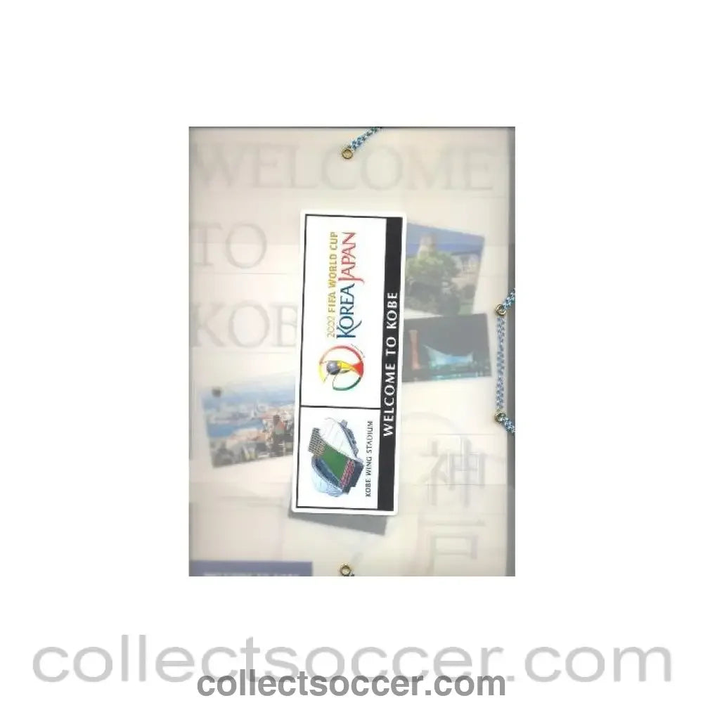 2002 World Cup Welcome to Kobe press pack