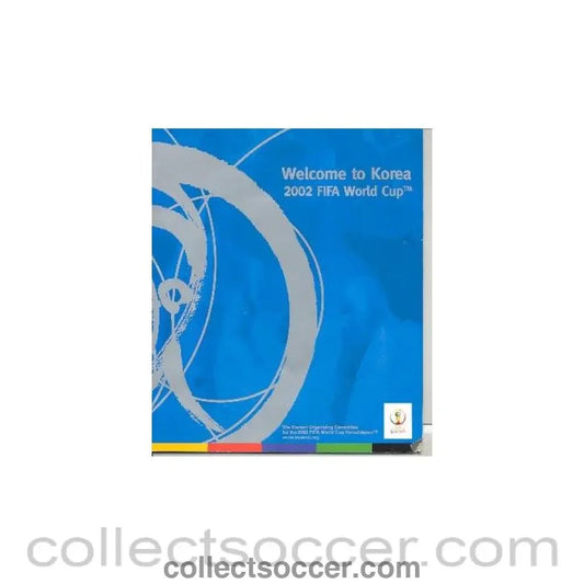 2002 World Cup Welcome To Korea Guide of The Korean Organizing Committee, the blue one - Collect Soccer