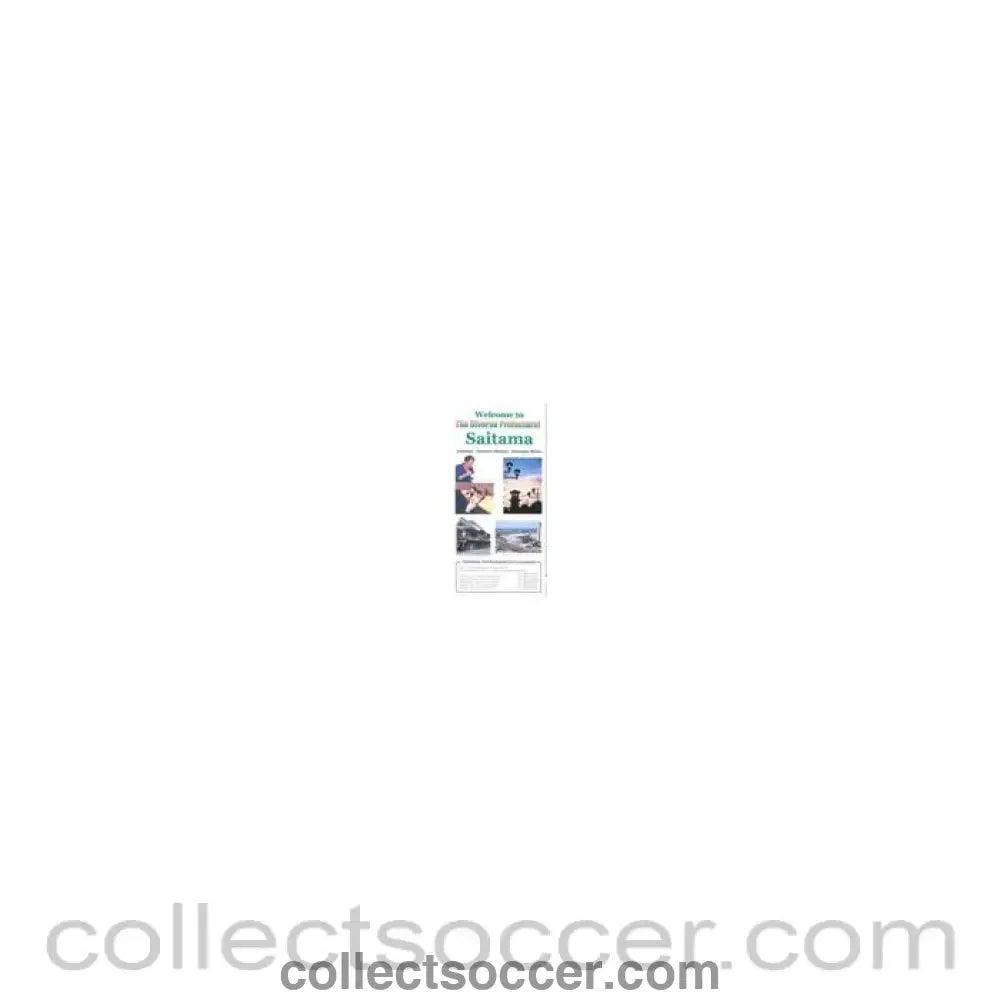 2002 World Cup - Welcome To The Diverse Prefecture Saitama leaflet