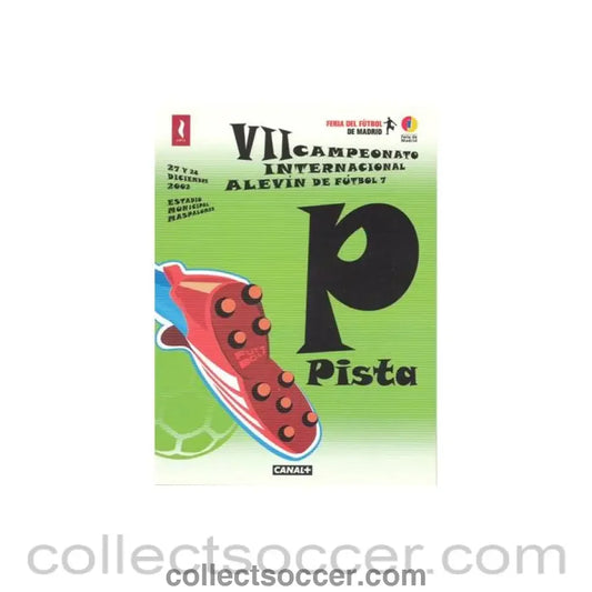 2002 - Youth Tournament with Manchester United pista pass 27-28/12/2002 without plastic cover or lanyard