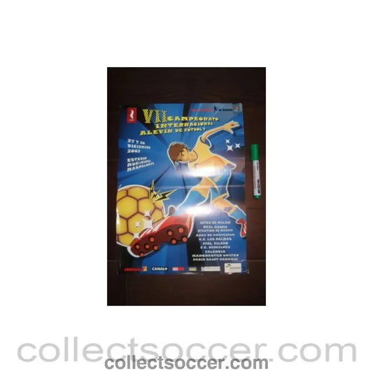 2002 - Youth Tournament with Manchester United poster 27-28/12/2002 Canal+