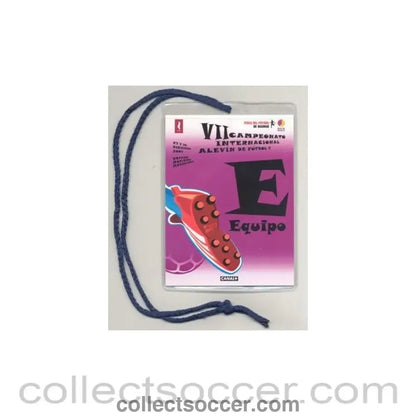 2002 - Youth Tournament with Manchester United staff pass 27-28/12/2002 Canal+ - Collect Soccer