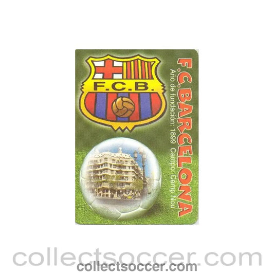 2003 - Barcelona Small Calendar 2003 - Collect Soccer