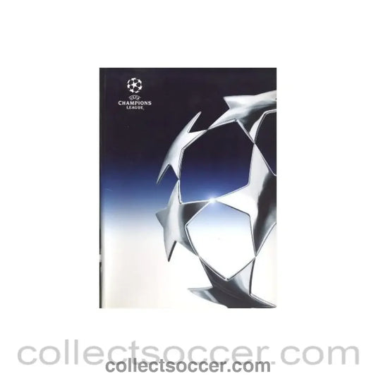 2003 - Besiktas v Chelsea press pack 09/12/2003 Chamions League