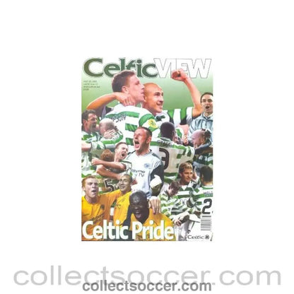 2003 - Celtic View magazine of 28/05/2003 covering the UEFA Cup Final Celtic v Porto 21/05/2003 - Collect Soccer