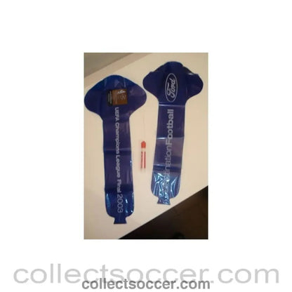 2003 Champions League Final pair of baloons - Collect Soccer