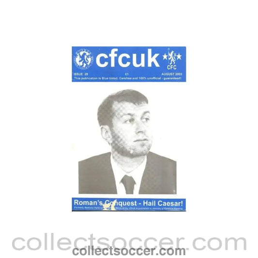 2003 - Chelsea Fan Magazine - CFCUK of August 2003