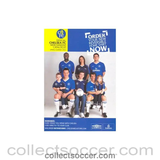 2003 - Chelsea Official Merchandise Catalogue Spring/Summer 2003