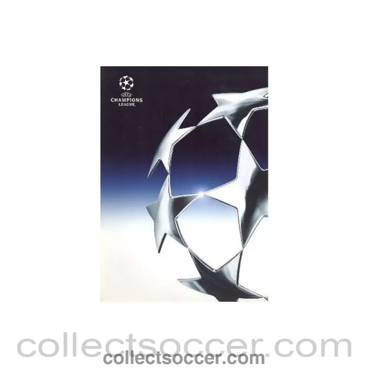 2003 - Chelsea v Lazio 2003 Press Pack