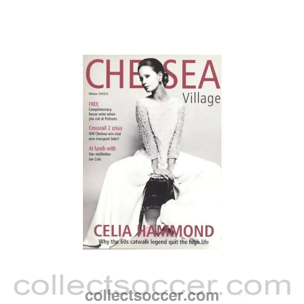2003 - Chelsea Village Magazine Winter 2003-2004 very few issues were produced Defend A Man