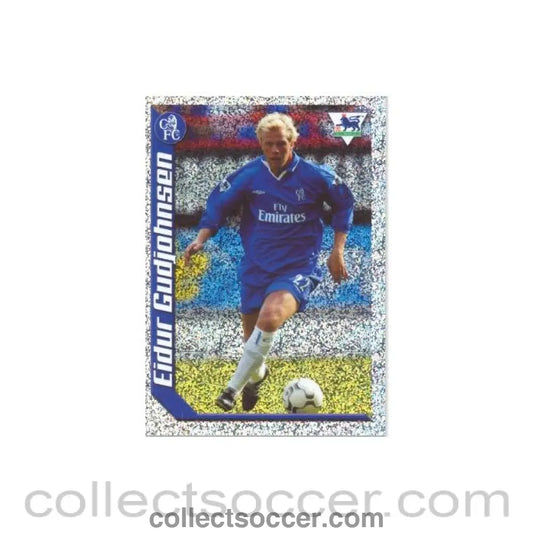 2003 - Eidur Gudjonsen Premier League 2003 Sticker - Collect Soccer