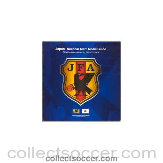 2003 Japanese National Team Media Guide Confederations Cup