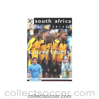 2003 - Kaizer Chiefs v Tottenham Hotspur official programme 29/07/2003 - Collect Soccer
