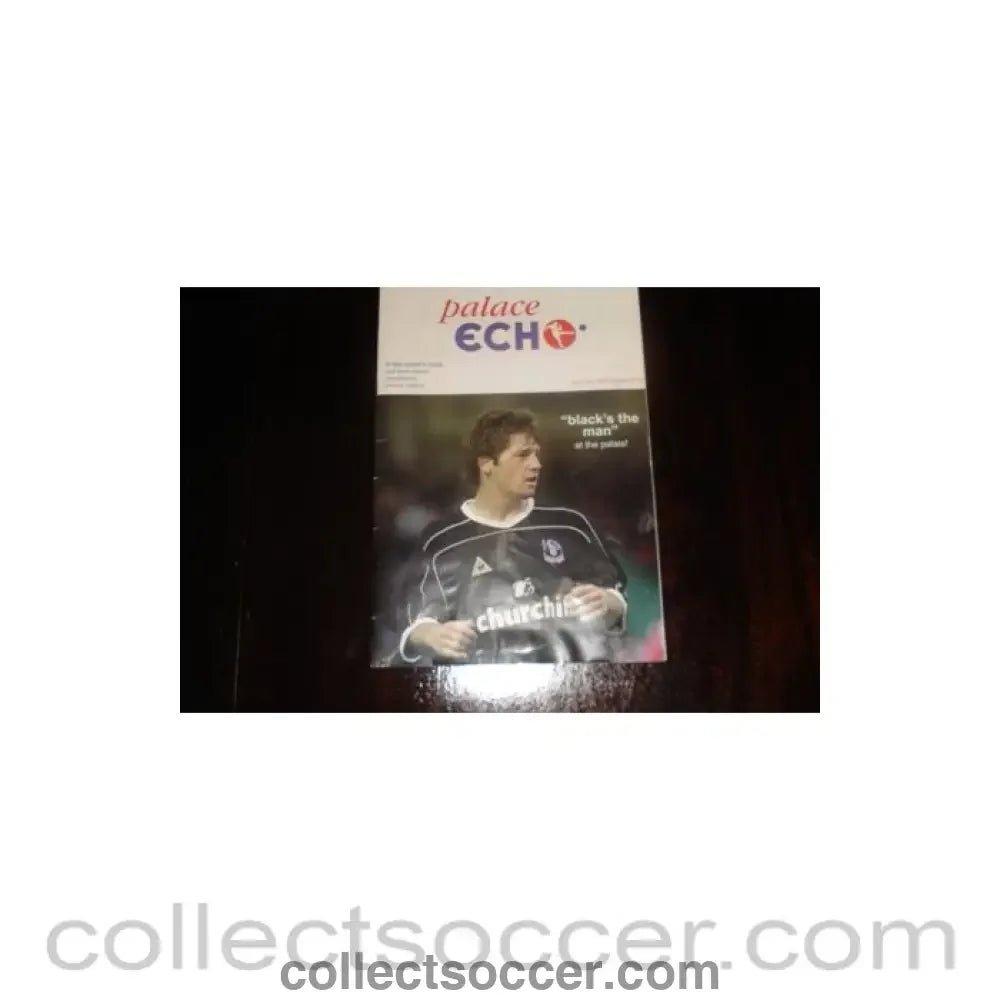2003 - Palace Echo - Crystal Palace magazine of Jan/Feb 2003 - Collect Soccer