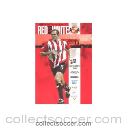 2003 - Sunderland vChelsea official programme 05/04/2003 - Collect Soccer