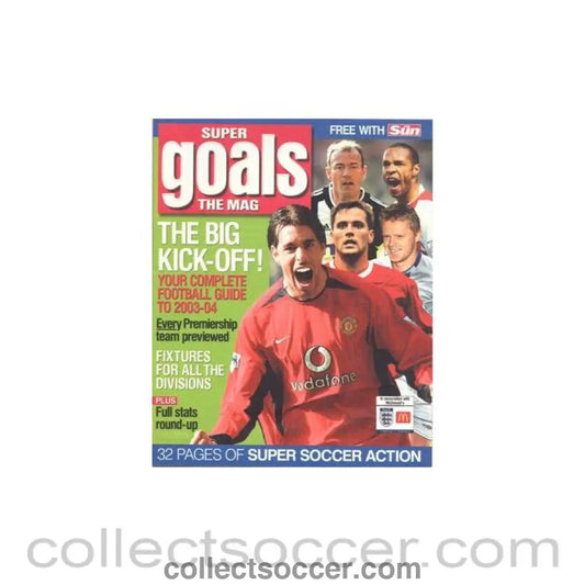 2003 - Super Goals magazine 2003-2004 - Collect Soccer